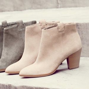 Jcrew Suede ankle boots (Eaton bootie)